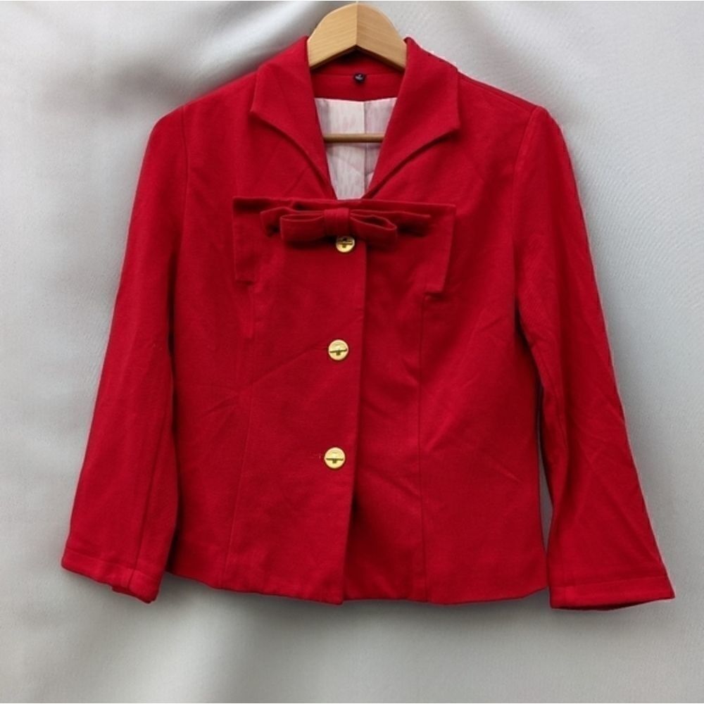 CAbi beau sweetheart bow blazer / jacket